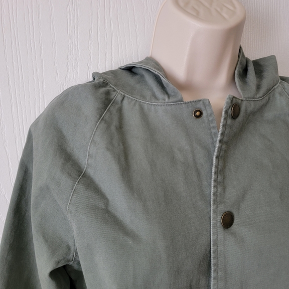 Spiritual Gangster Hooded Military Jacket - Picture 3 of 12